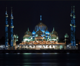 Ini Dia Pesona Kubah Masjid Kristal di Malaysia